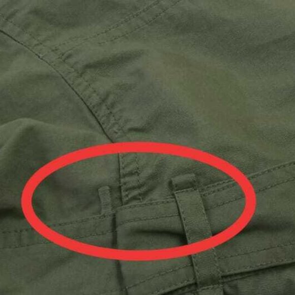 Etoile Isabel Marant Zonca Jacket Cotton Overall Utility Green M New - Picture 11 of 11